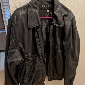 Mens leather jacket